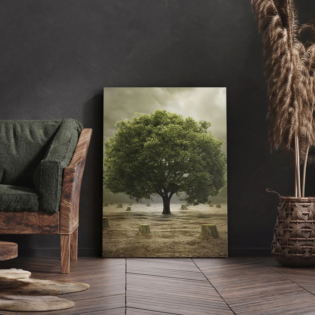 Cuadro sobre lienzo - Impresión de Imagen - La esperanza - 65x120 cm