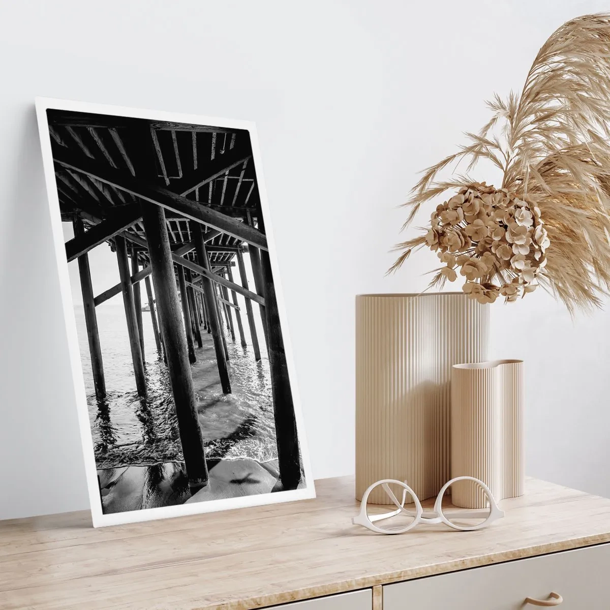 Póster - Escondite en la playa - 70x100 cm