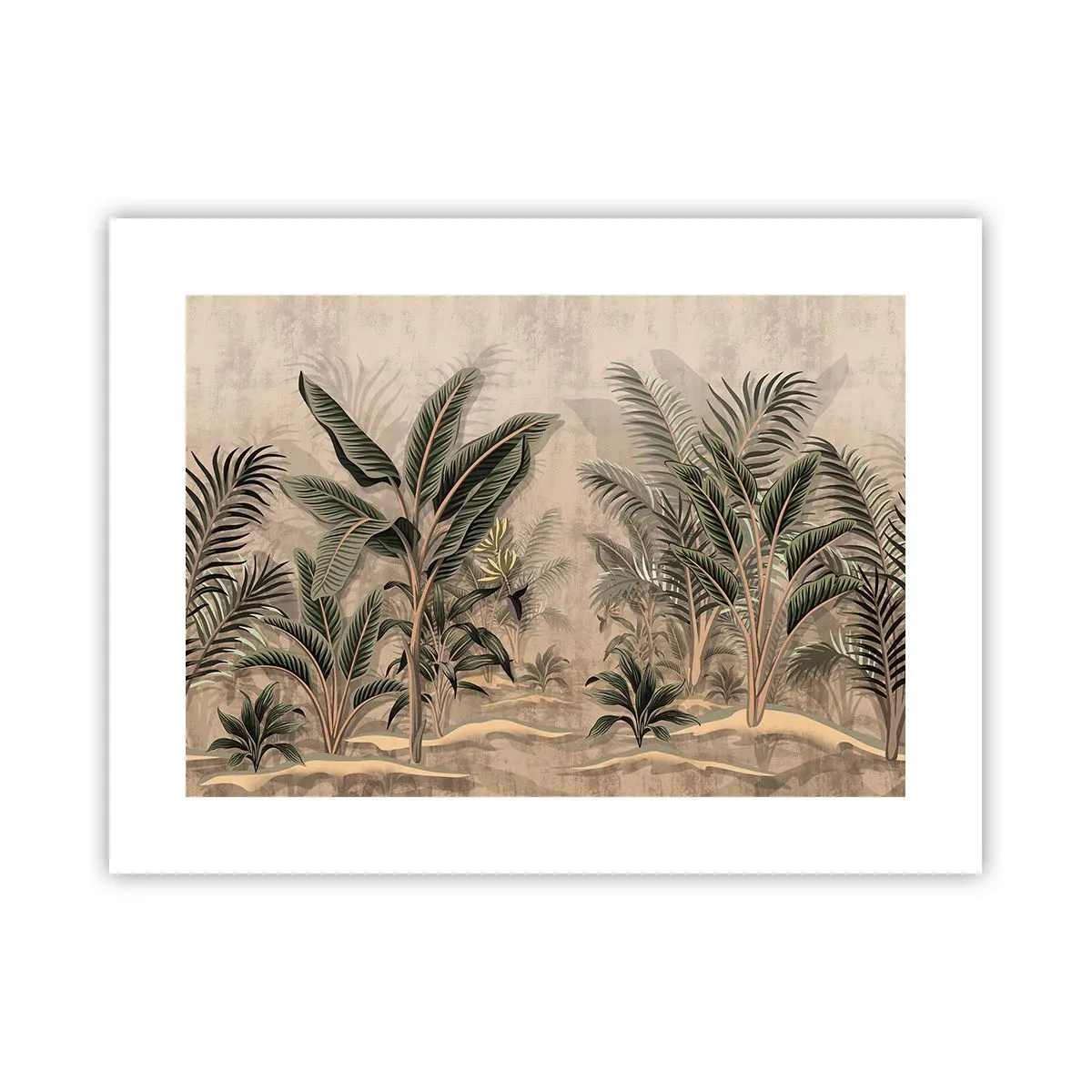 Póster - Grabados de estilo colonial - 40x30 cm