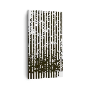 Cuadro sobre lienzo - Impresión de Imagen - Ritmo y ruido - 45x80 cm