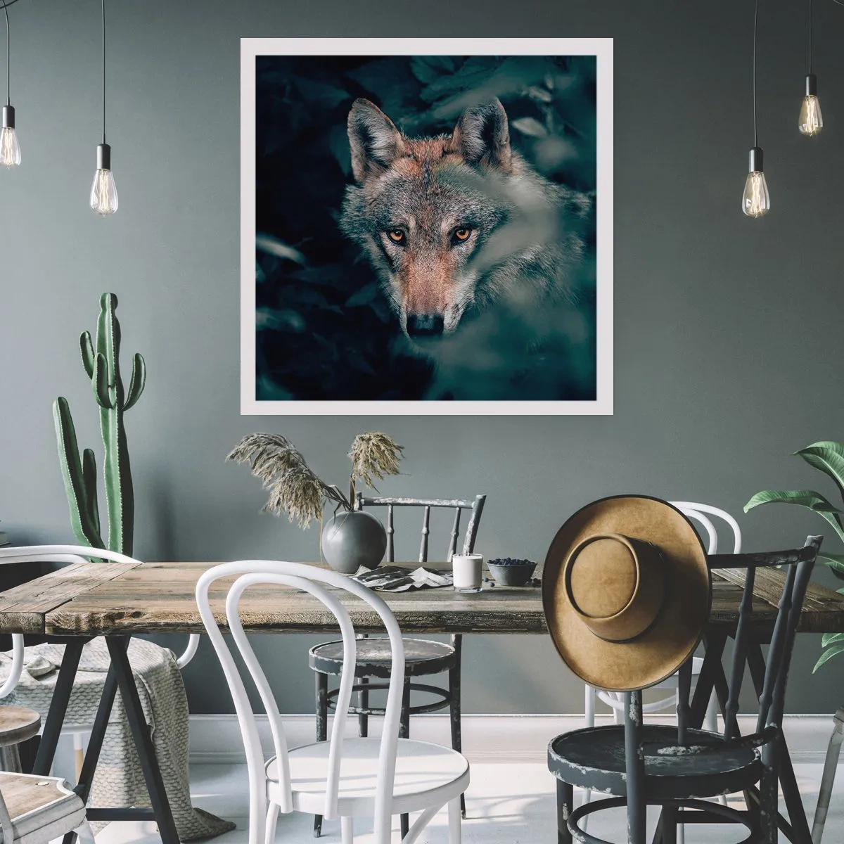 Póster - Cazador - 60x60 cm