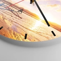 Esfera sin numeración, con rayas