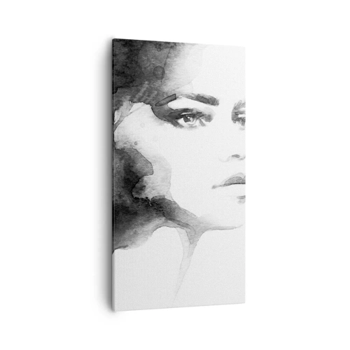 Cuadro sobre lienzo - Impresión de Imagen - Hecho de misterio y niebla - 55x100 cm