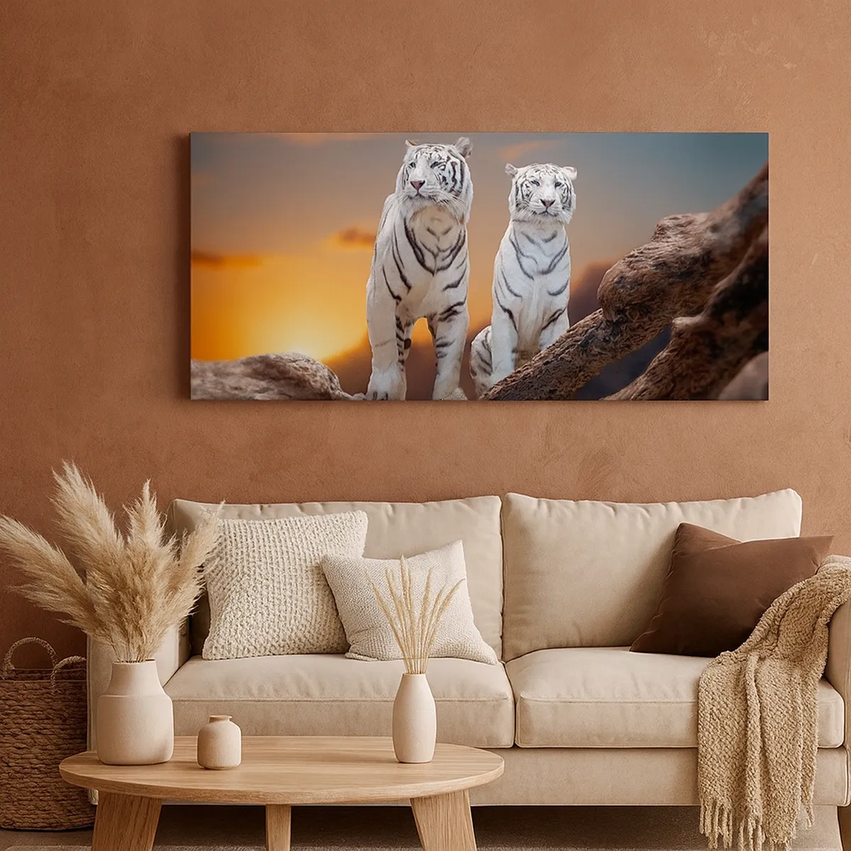 Cuadro sobre lienzo - Impresión de Imagen - Como en Narnia - 30x30 cm