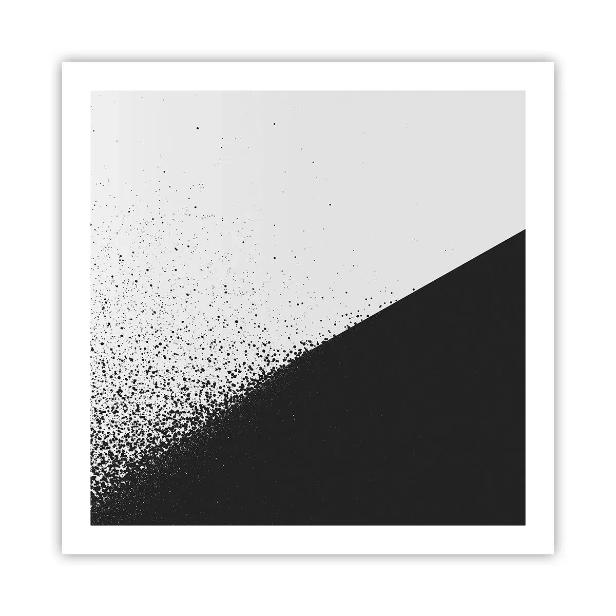 Póster - Cada vez más rápido, cada vez más alto - 60x60 cm