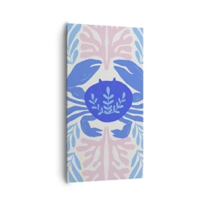 Cuadro sobre lienzo - Impresión de Imagen - Como una flor de mar - 65x120 cm