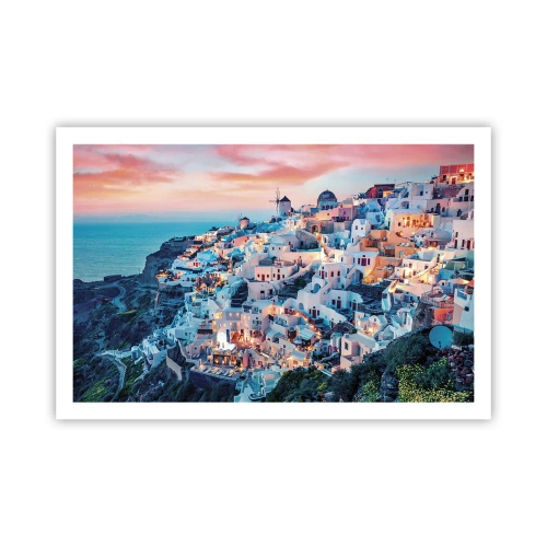 Póster - Vacaciones en Grecia - 91x61 cm