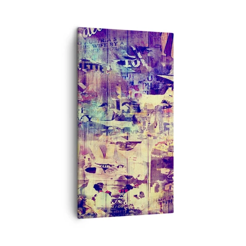 Cuadro sobre lienzo - Impresión de Imagen - Y eso es todo lo que quedará - 45x80 cm