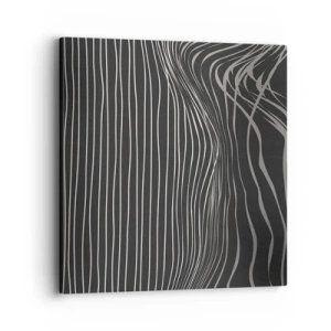 Cuadro sobre lienzo - Impresión de Imagen - Ritmo y acento - 40x40 cm