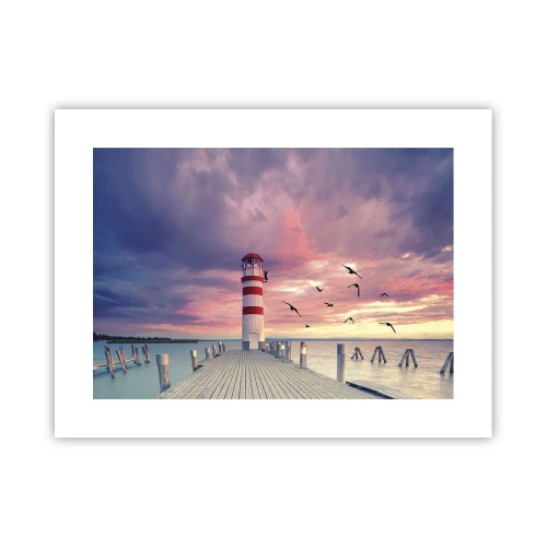 Póster - Hora de ir al puerto - 40x30 cm