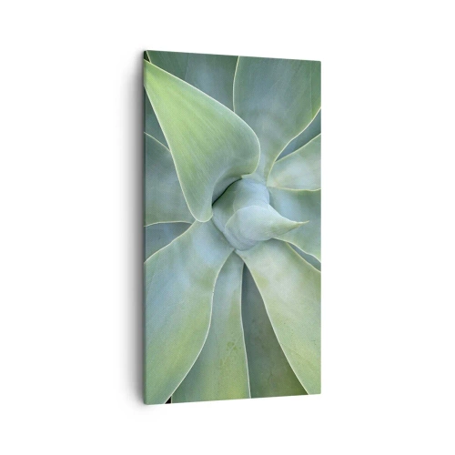 Cuadro sobre lienzo - Impresión de Imagen - El nacimiento del verde - 45x80 cm