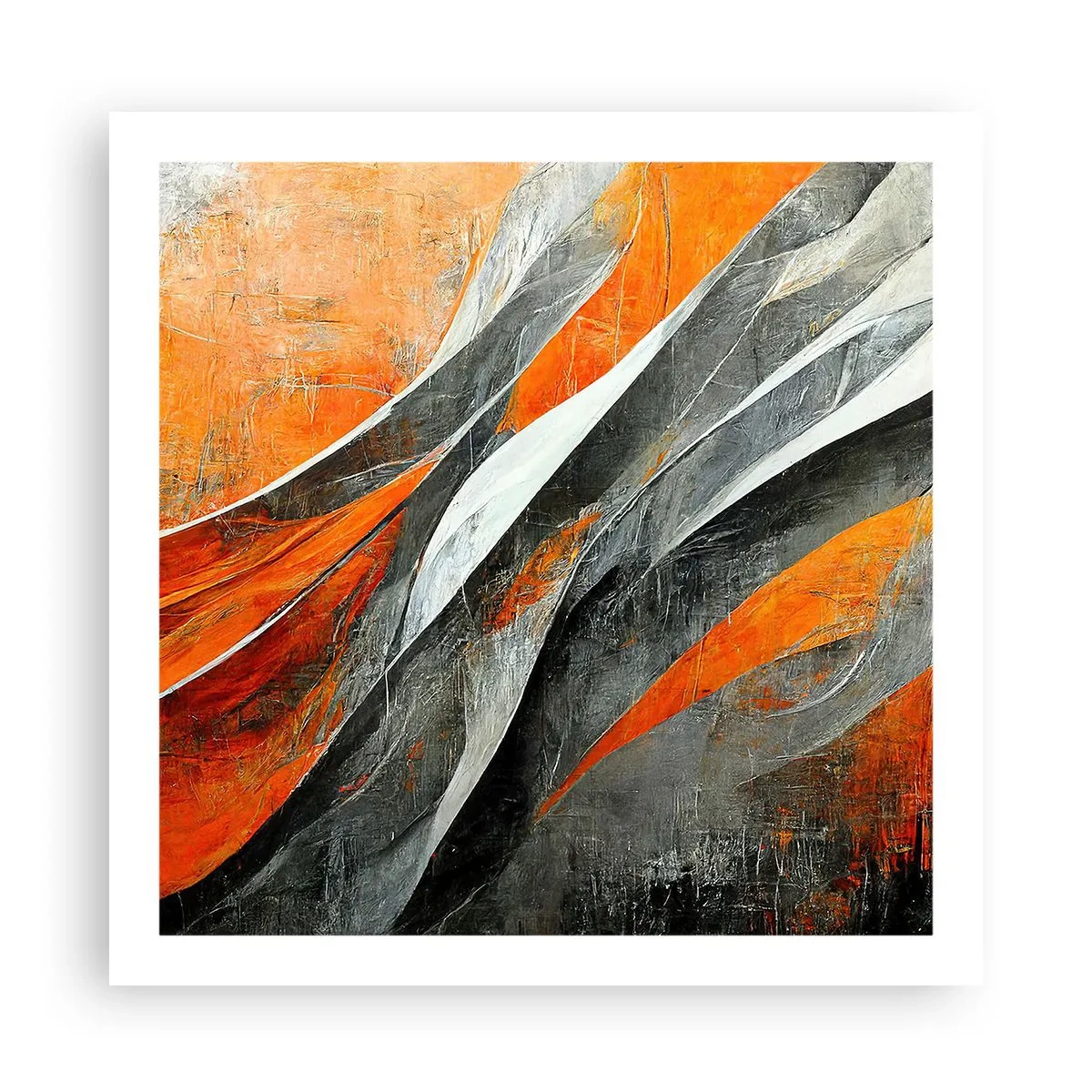 Póster - Calor y frío - 60x60 cm