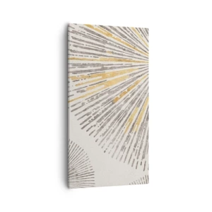 Cuadro sobre lienzo - Impresión de Imagen - Belleza lineal - 55x100 cm