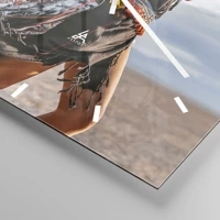 Esfera sin numeración, con rayas