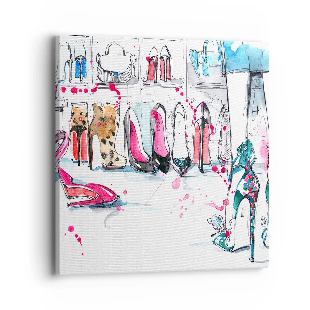 Cuadro sobre lienzo - Impresión de Imagen - Ábrete, sésamo - 40x40 cm