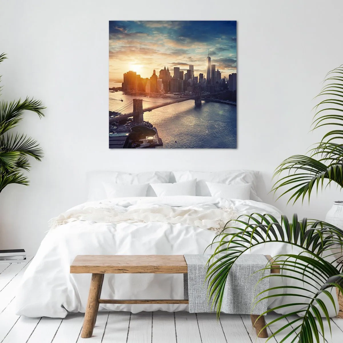 Cuadro sobre lienzo - Impresión de Imagen - Un monumento a la cultura occidental - 70x70 cm