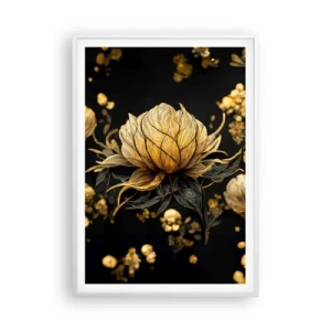 Póster en marco blanco - Sutil fragilidad - 70x100 cm