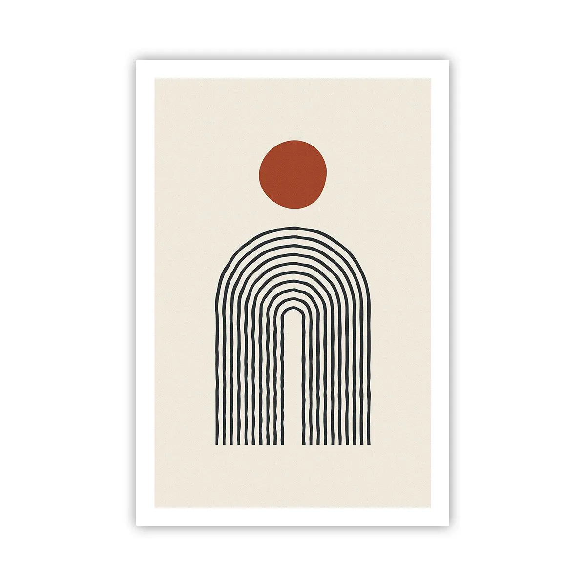 Póster - Magnetismo de formas y colores - 61x91 cm