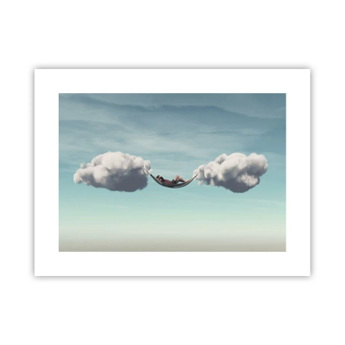 Póster - La felicidad del momento - 40x30 cm