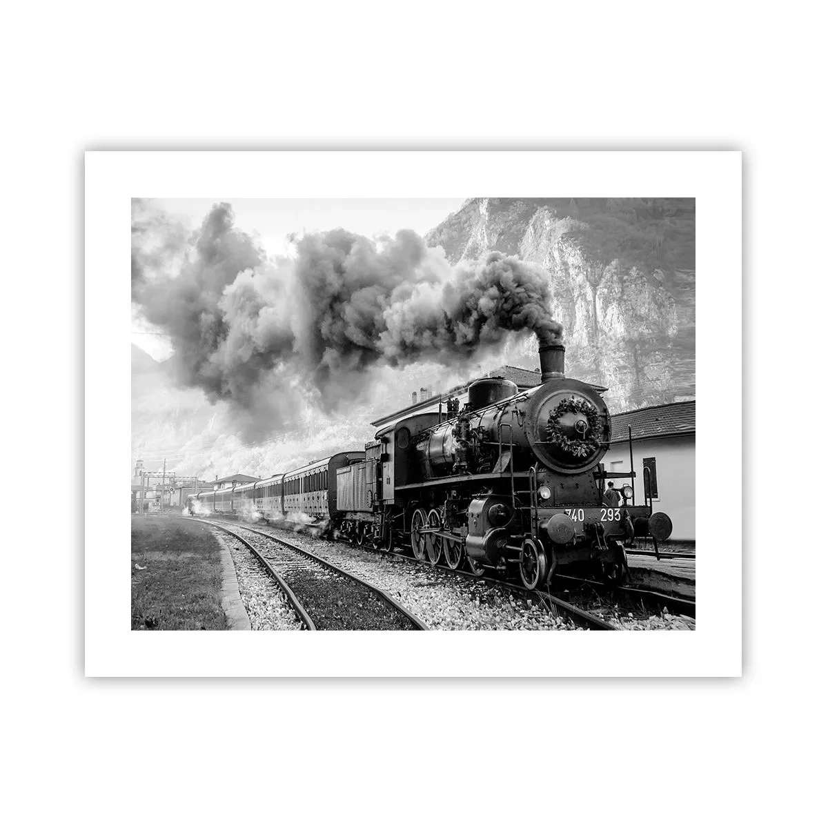 Póster - Rumbo a la estación... - 50x40 cm