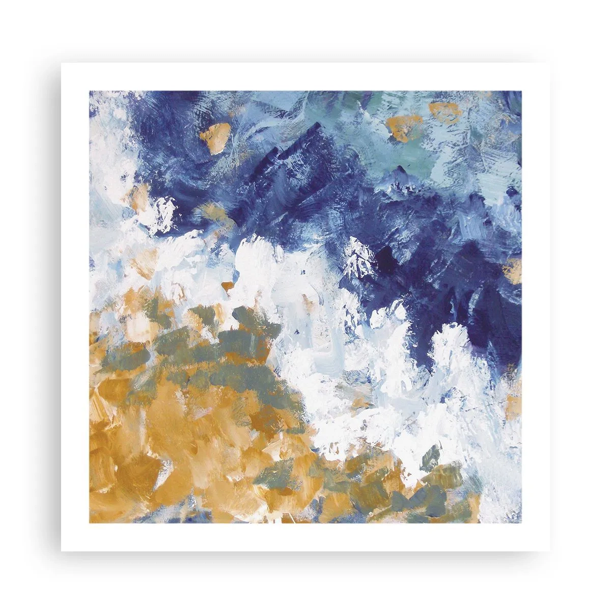 Póster - Danza de los elementos - 60x60 cm