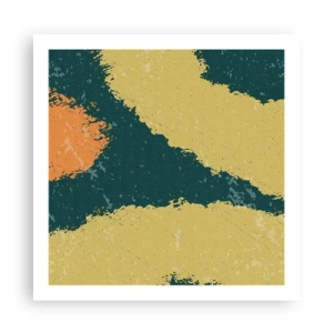 Póster - Abstracción - a cámara lenta - 60x60 cm