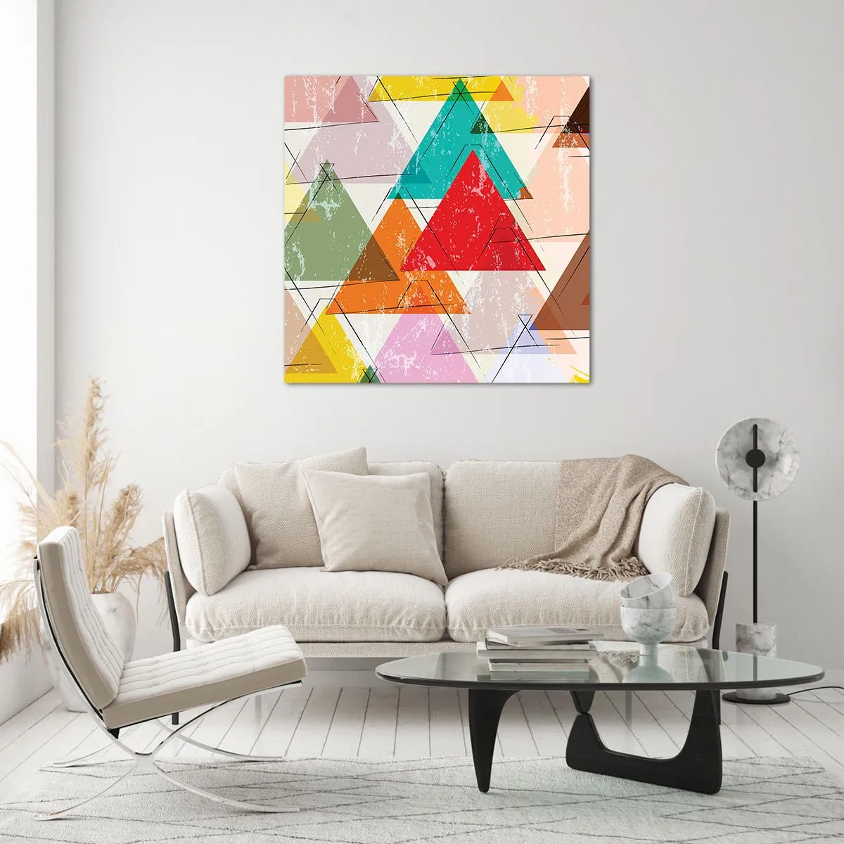 Cuadro sobre vidrio - Impresiones sobre Vidrio - De tres en tres - 60x60 cm