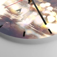 Esfera sin numeración, con rayas