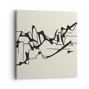 Cuadro sobre lienzo - Impresión de Imagen - Tal vez sea un paisaje - 30x30 cm