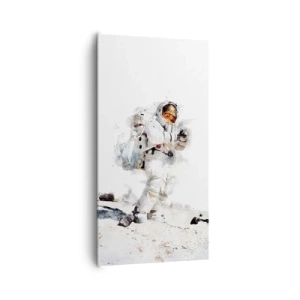 Cuadro sobre lienzo - Impresión de Imagen - Mensajero de la Tierra - 65x120 cm