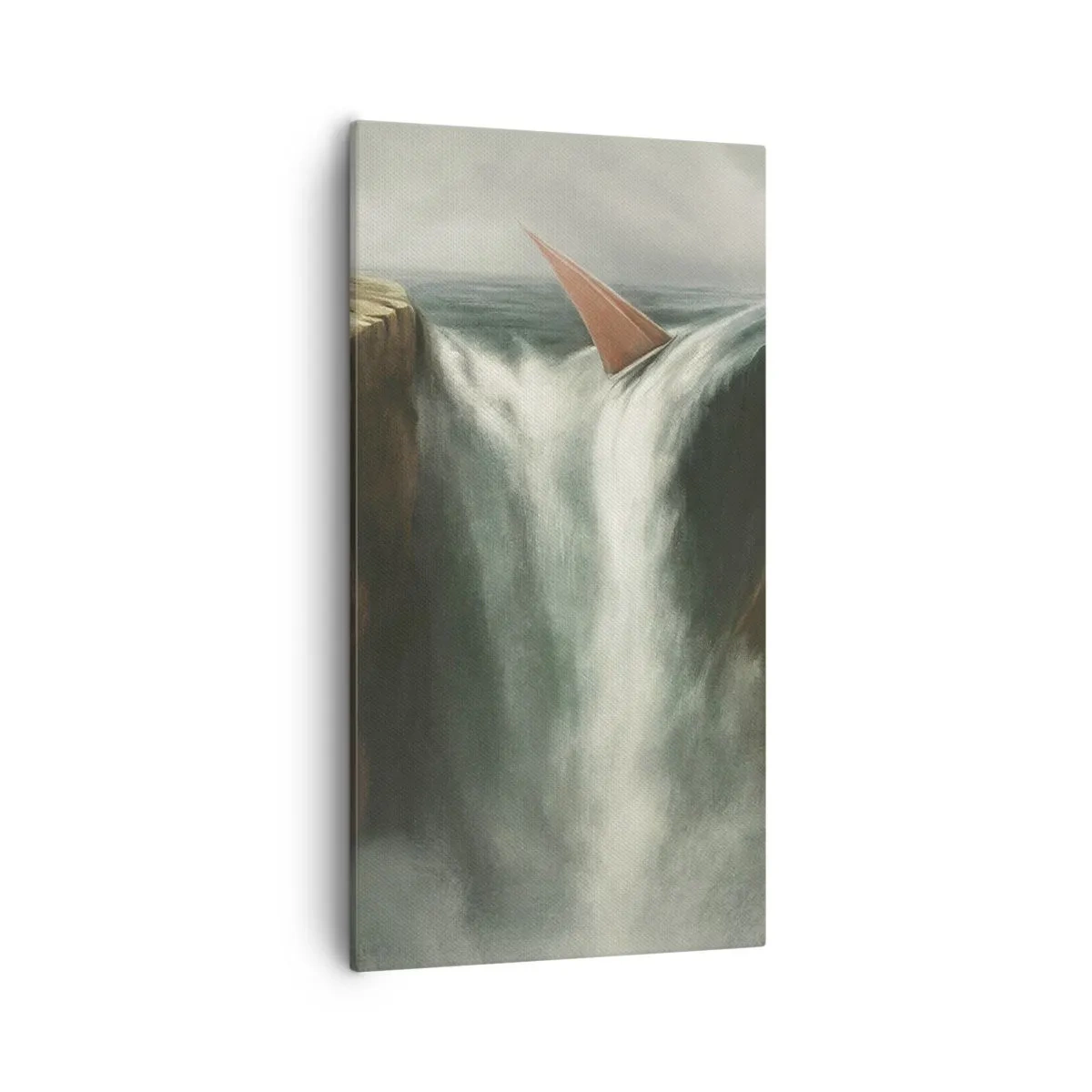 Cuadro sobre lienzo - Impresión de Imagen - Precauciones de la vida - 55x100 cm