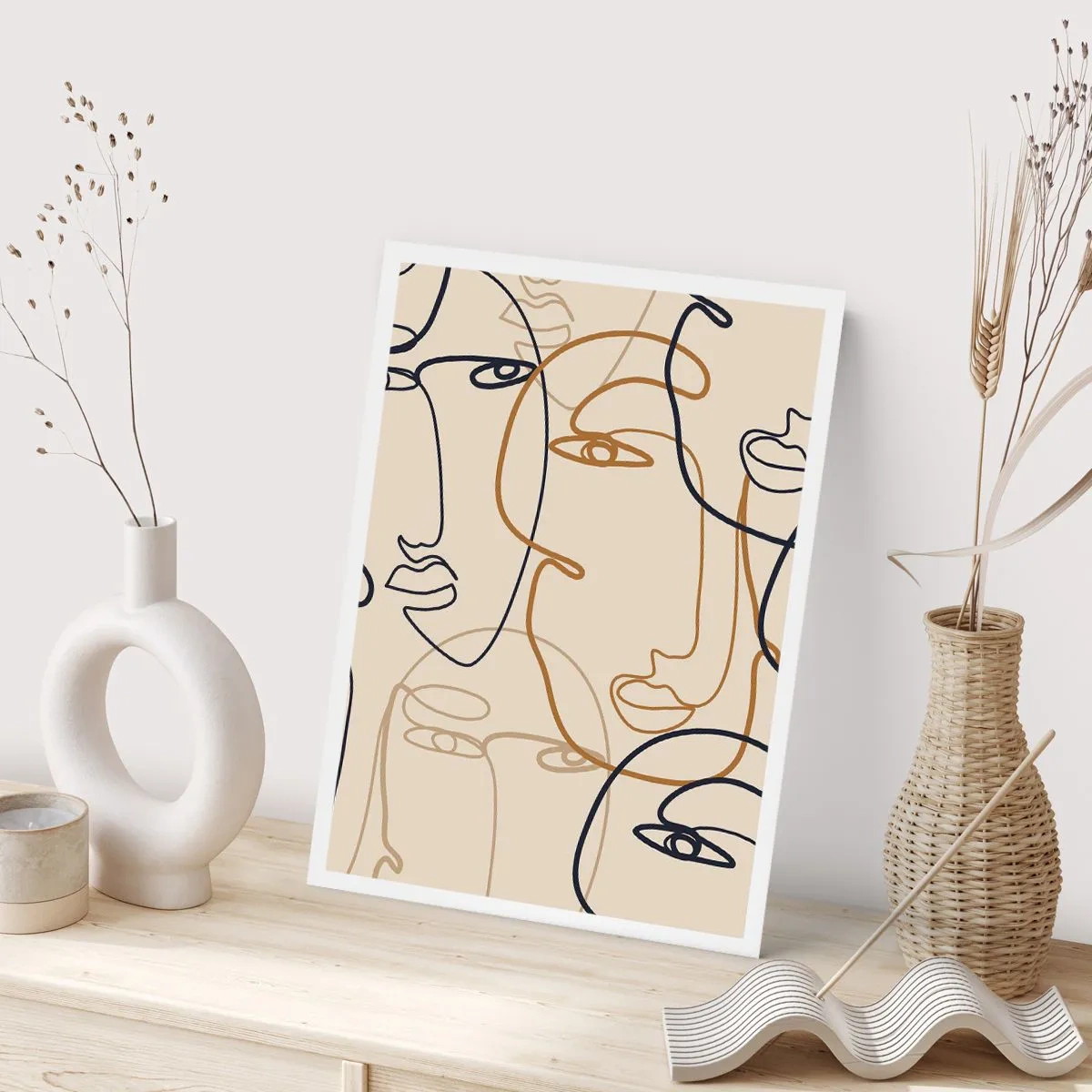 Póster - Retrato multiplicado - 61x91 cm