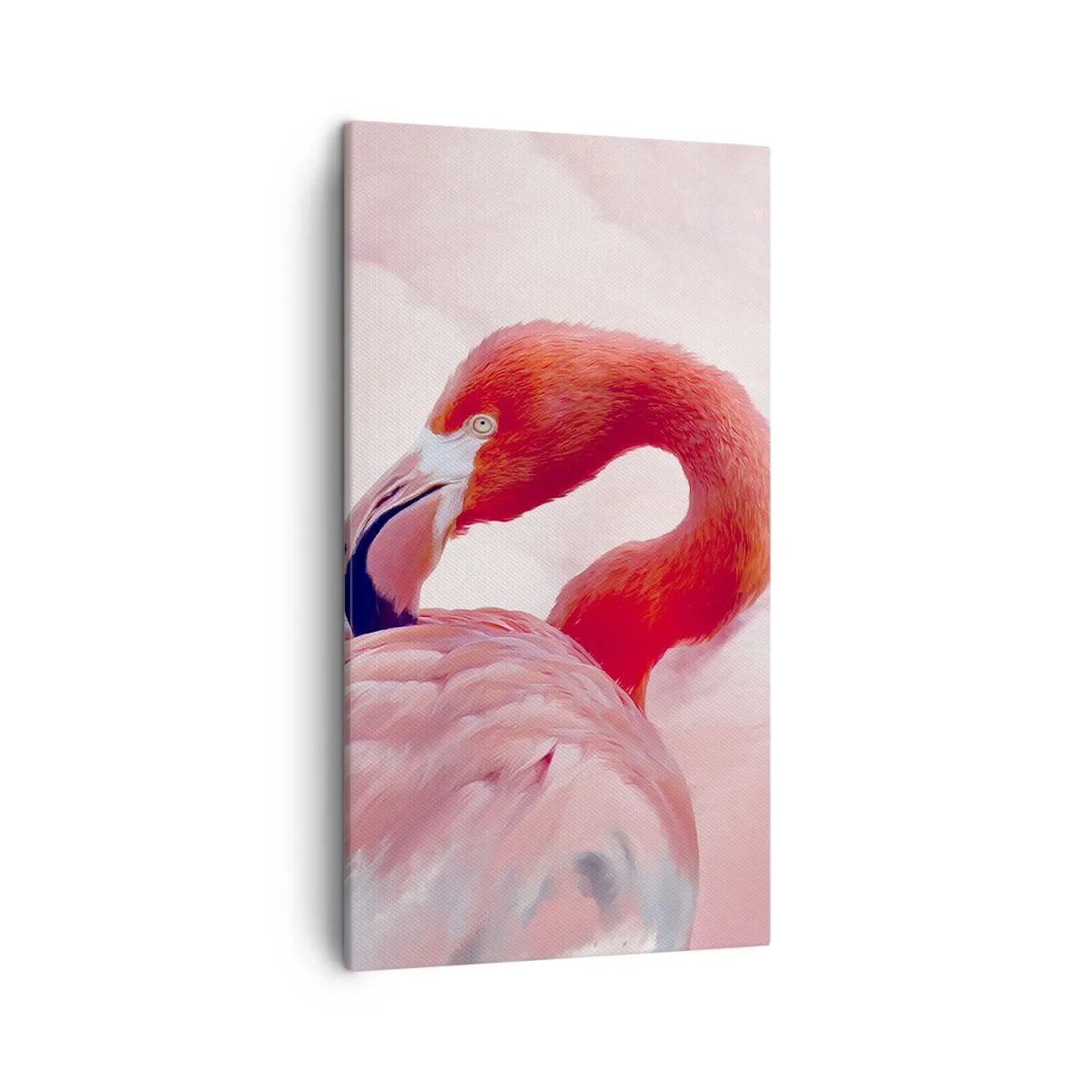 Cuadro sobre lienzo - Impresión de Imagen - La belleza de las aves - 45x80 cm