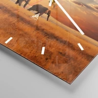 Esfera sin numeración, con rayas