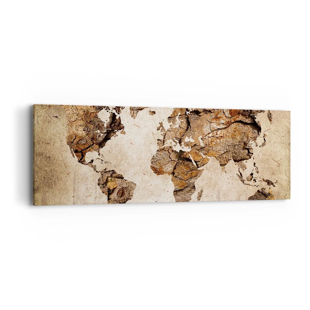 Cuadro sobre lienzo - Impresión de Imagen - El descubrimiento del mundo - 90x30 cm