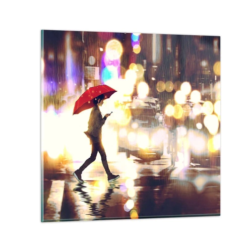 Cuadro sobre vidrio - Impresiones sobre Vidrio - Saldrá el sol - 70x70 cm