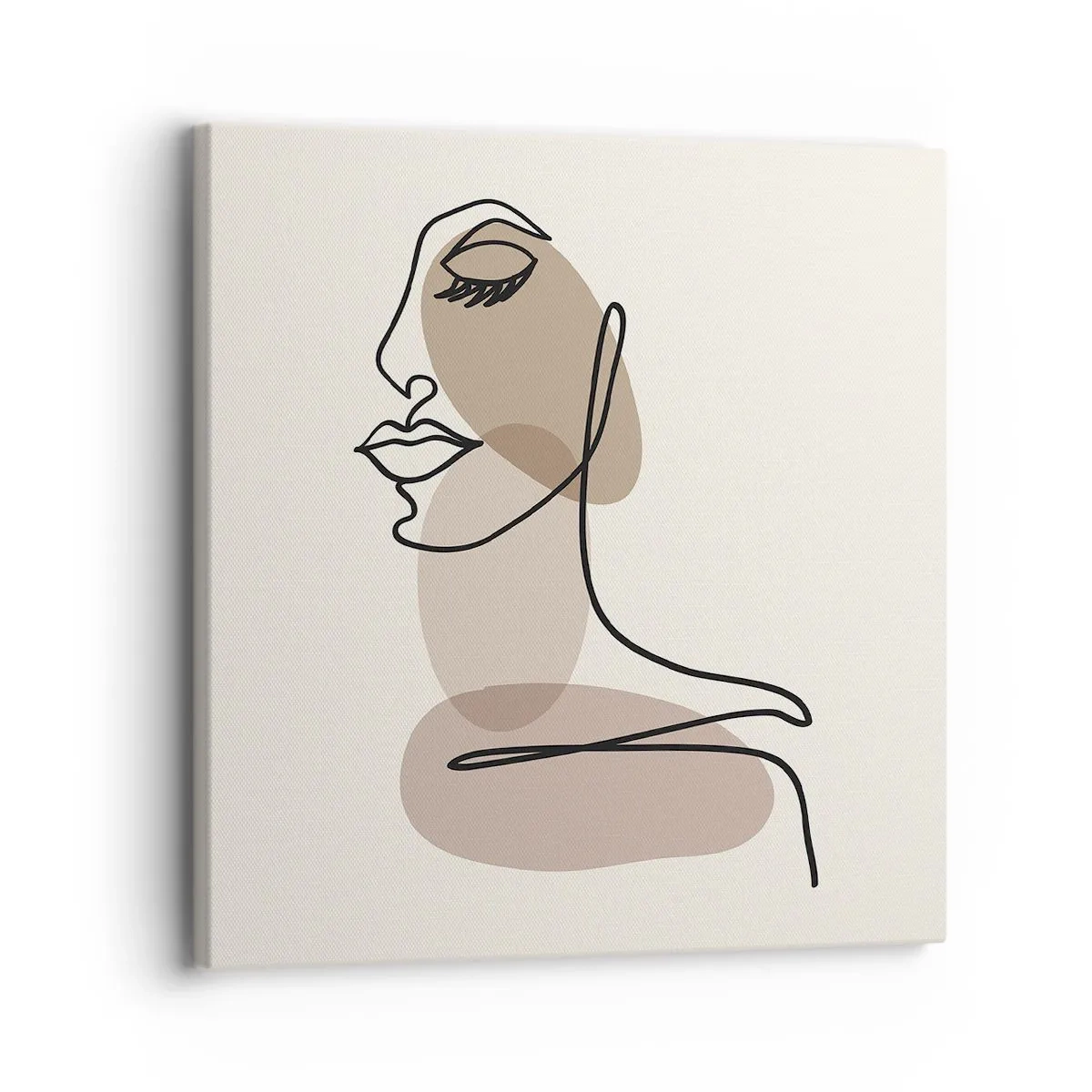 Cuadro sobre lienzo - Impresión de Imagen - Una línea de hermosura - 30x30 cm