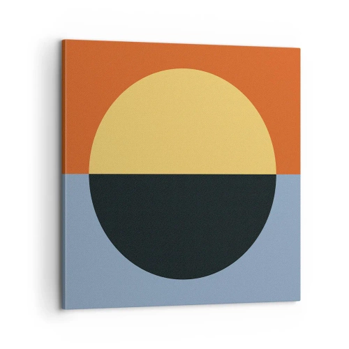 Cuadro sobre lienzo - Impresión de Imagen - Una composición de calidez y frescura - 60x60 cm