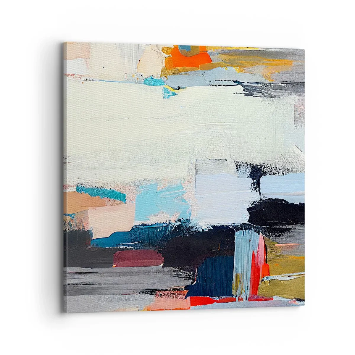 Cuadro sobre lienzo - Impresión de Imagen - ¿Existe un método único? - 70x70 cm