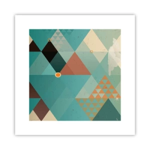 Póster - Uno para todos y todos para uno - 30x30 cm