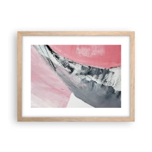 Póster en marco roble claro - Composición a juego - 40x30 cm