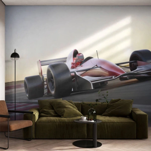 Fotomural Premium Canvas - Siempre el ganador - Automotor, Coche de carreras, Deporte - 250x175 cm
