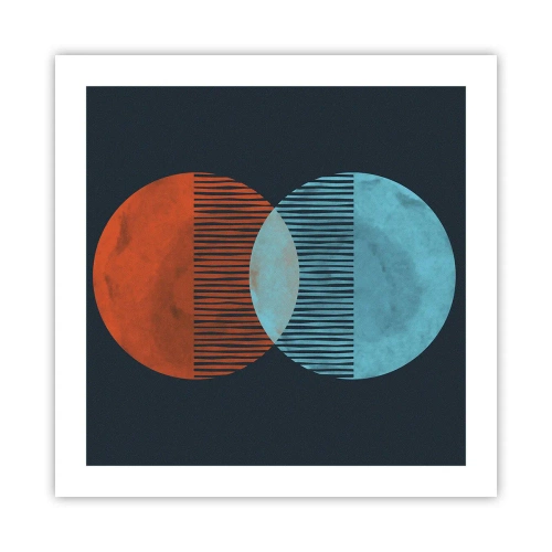 Póster - Fantasía astronómica - 50x50 cm