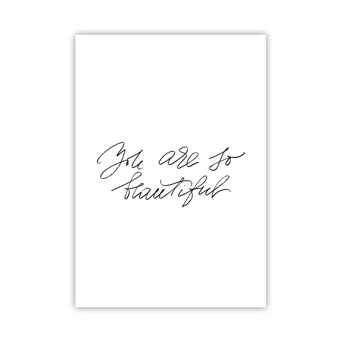 Póster - De verdad, créeme - 70x100 cm