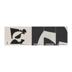Muestra de fotomural Premium Canvas - Para automontaje - Abstracción, bohemia, Minimalismo - 100x30 cm