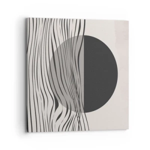 Cuadro sobre lienzo - Impresión de Imagen - Media composición - 70x70 cm