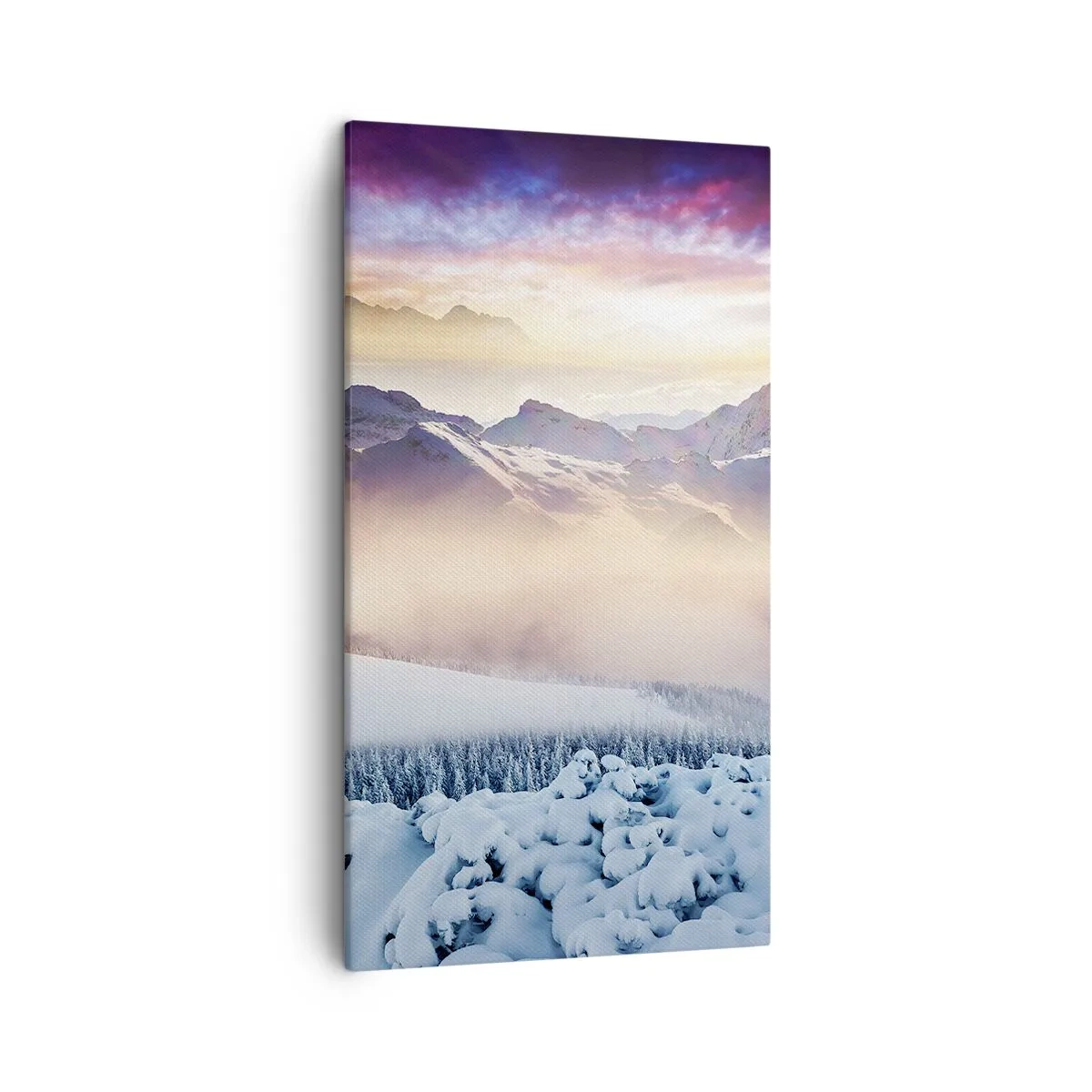 Cuadro sobre lienzo - Impresión de Imagen - La fuerza y la pureza de la naturaleza - 45x80 cm