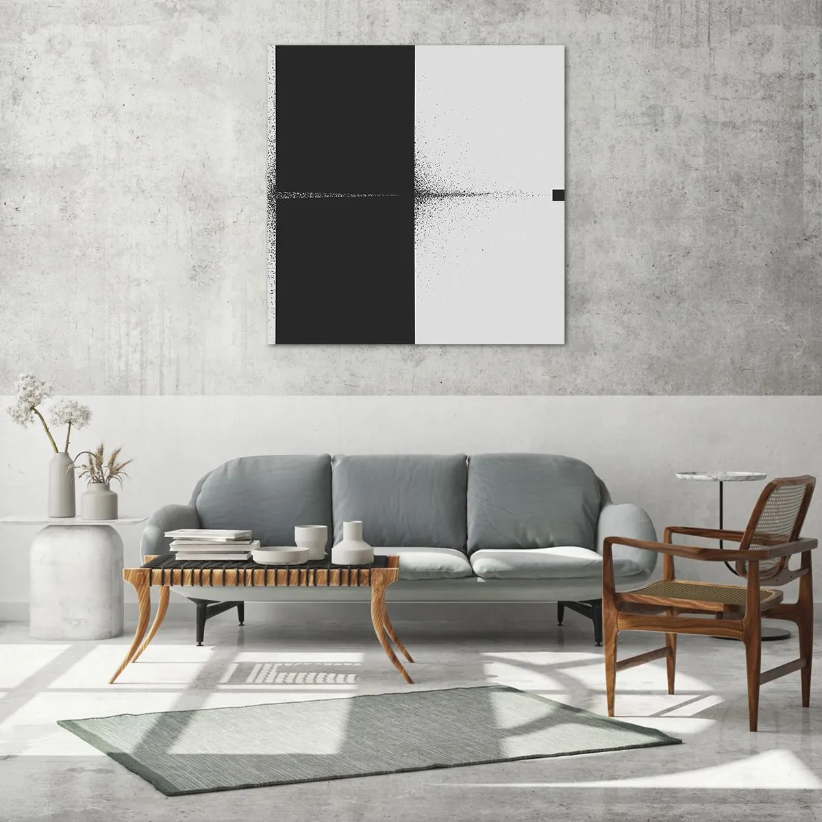 Cuadro sobre vidrio - Impresiones sobre Vidrio - Directa al objetivo - 60x60 cm