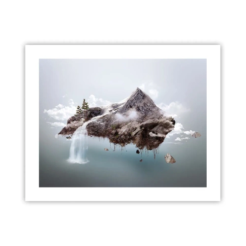 Póster - Isla surrealista - 50x40 cm