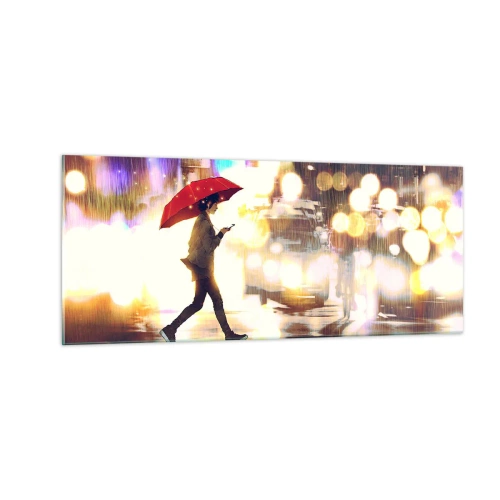 Cuadro sobre vidrio - Impresiones sobre Vidrio - Saldrá el sol - 100x40 cm